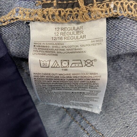 Gap Demi Panel Maternity Resolution Slim Straight size 12 - Picture 5 of 6